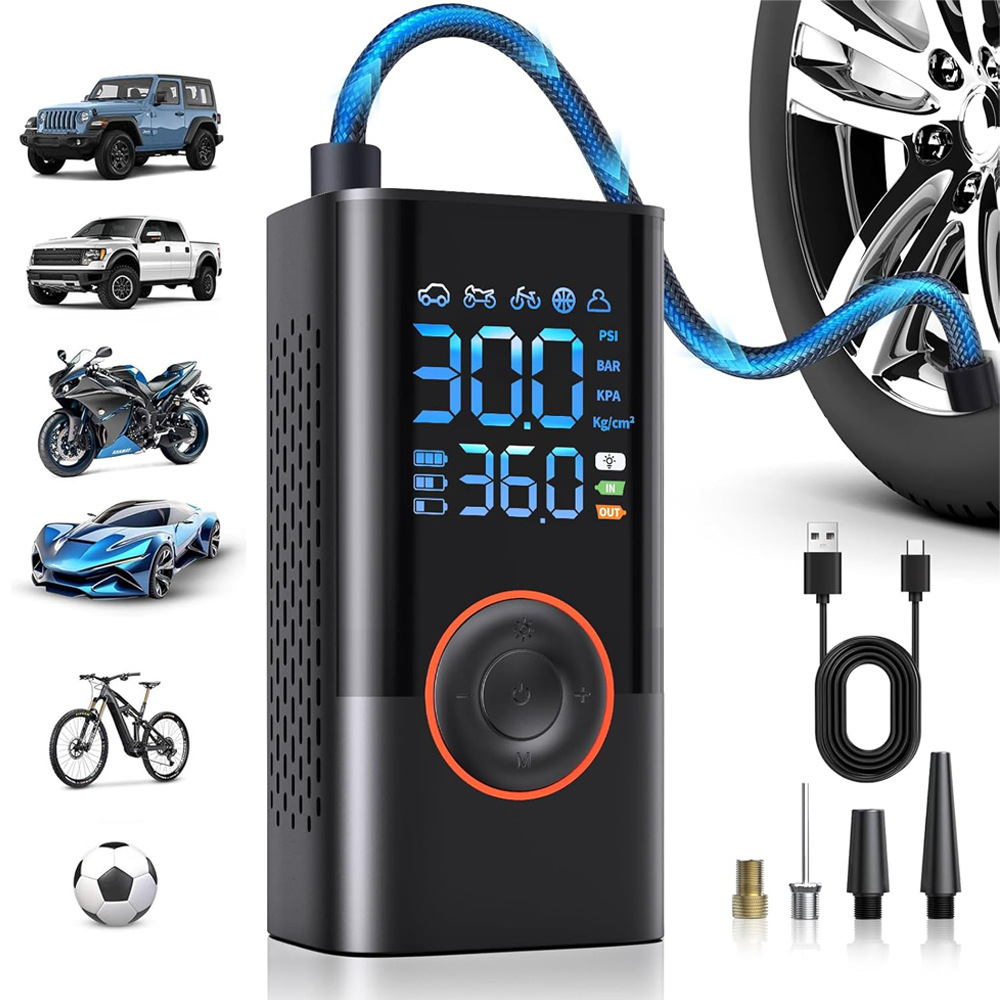 🔥🚘Portable Tire Inflator