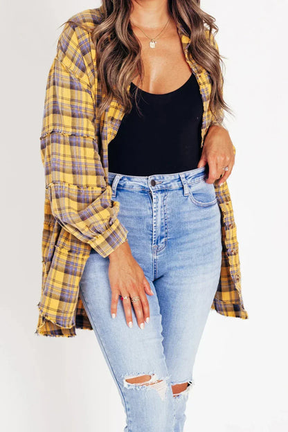 Valery | Oversized Washed Flannel