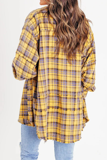 Valery | Oversized Washed Flannel