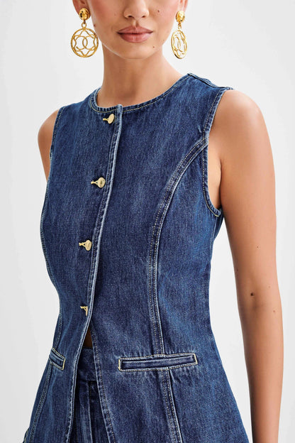 Anya | Denim Set