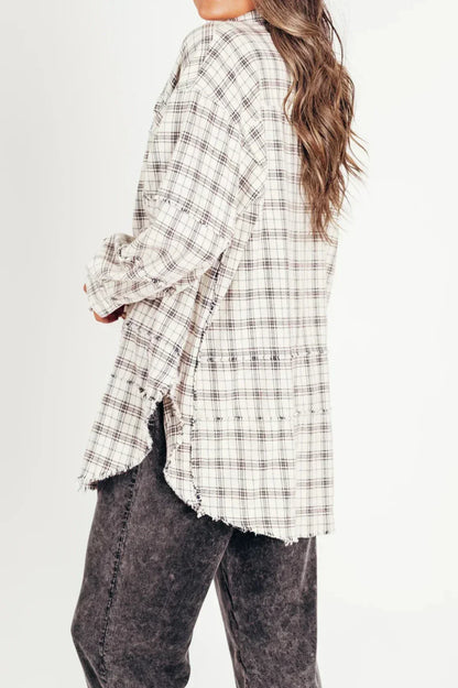 Valery | Oversized Washed Flannel