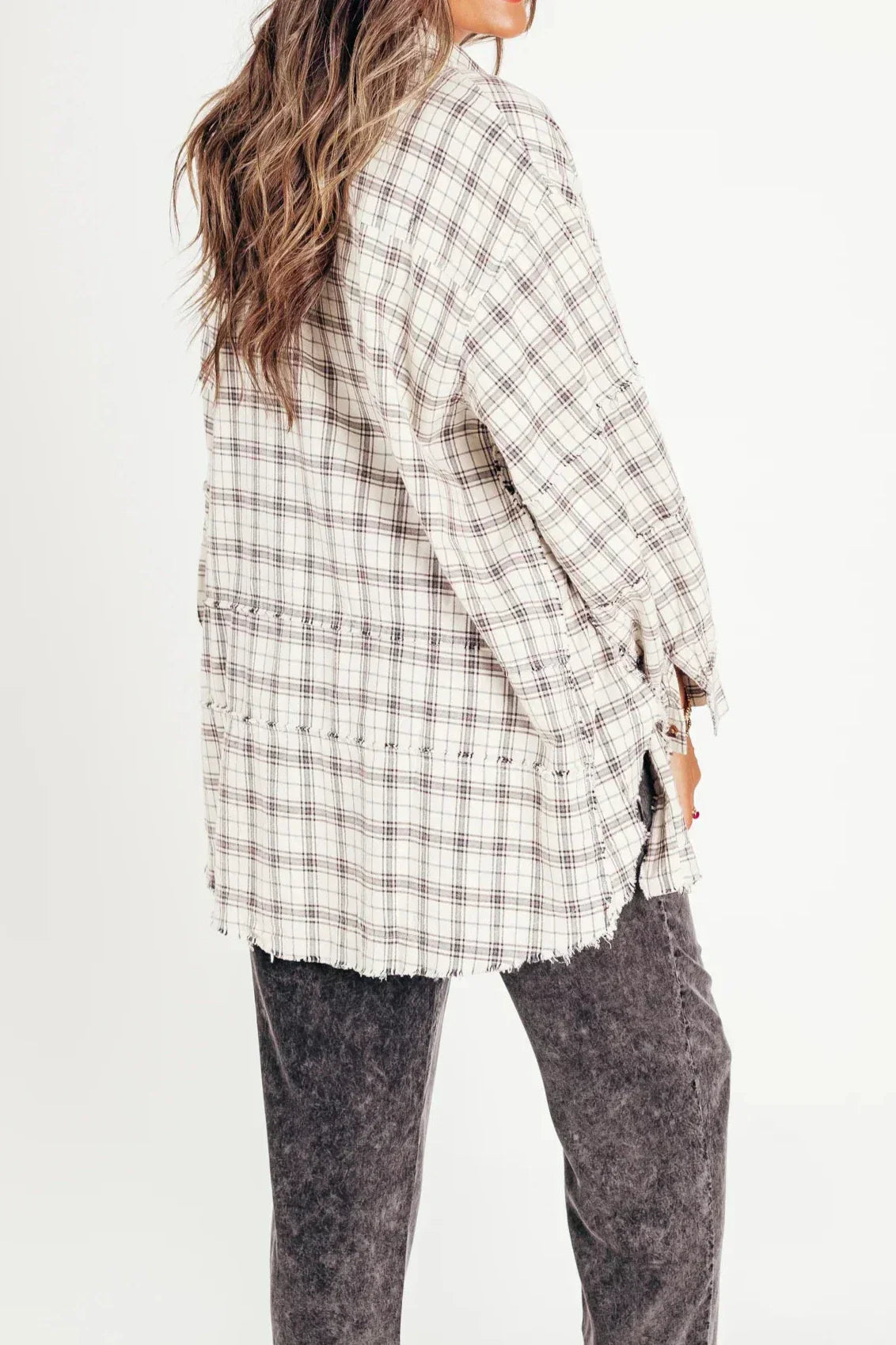 Valery | Oversized Washed Flannel