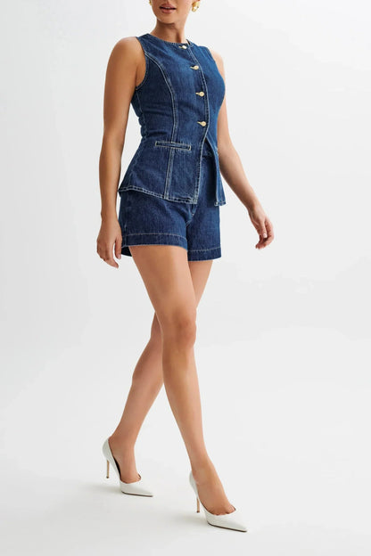 Anya | Denim Set