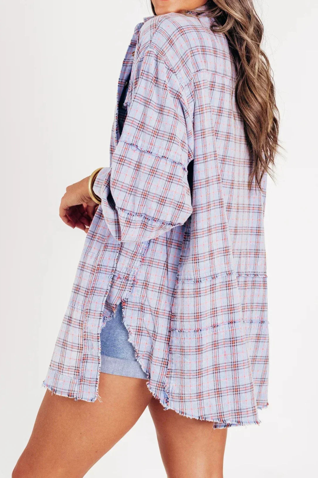 Valery | Oversized Washed Flannel