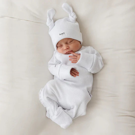 Baby Frill Onesie - Rose